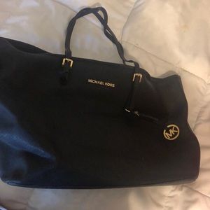 Michael kors large black tote